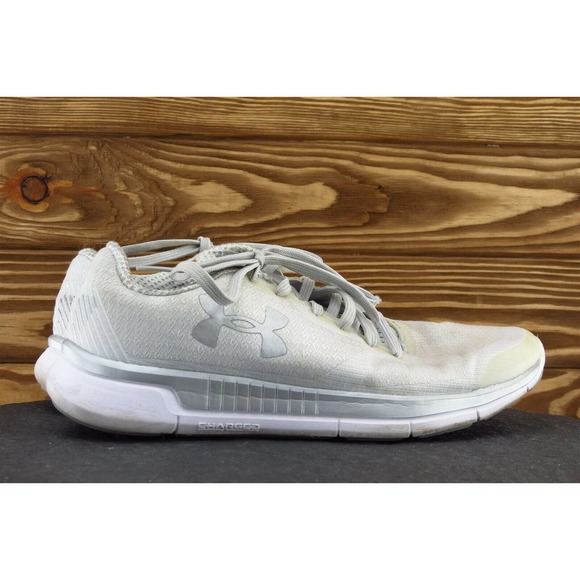 Under armour Women Size 7‎ M Off White Running Mesh 4501390263 - Picture 4 of 9